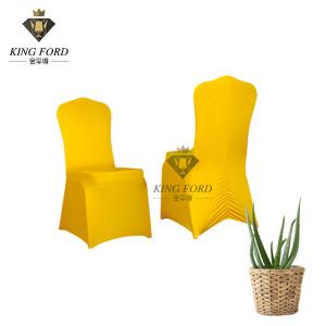 Quality Washable Plain Stretch Banquet Chair Covers For Dining Chairs OEM wholesale