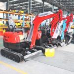 ISO9001 Mini Digger Excavator Hydraulic Transmission Small Excavation Equipment