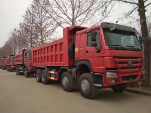 SINOTRUK HOWO 380HP Euro II With Oil Bathing System 8X4 TIPPER TRUCK