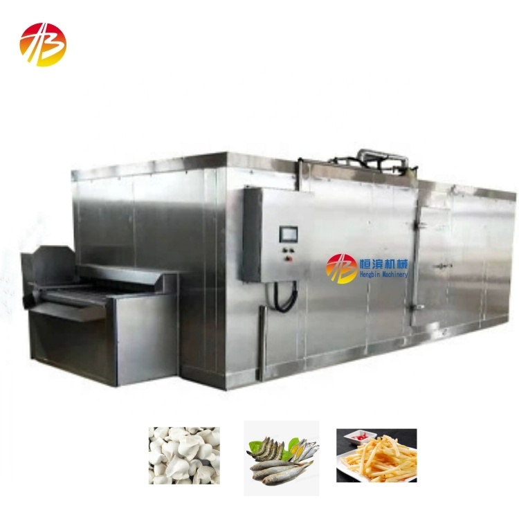 500L Capacity Stainless Steel Belt Conveyor Automatic Continuous Fryer for Meat Snacks