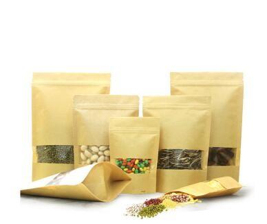 Best Price Food Grade Customized Size Print Coffe Bean Kraft Paper Bag Packaging