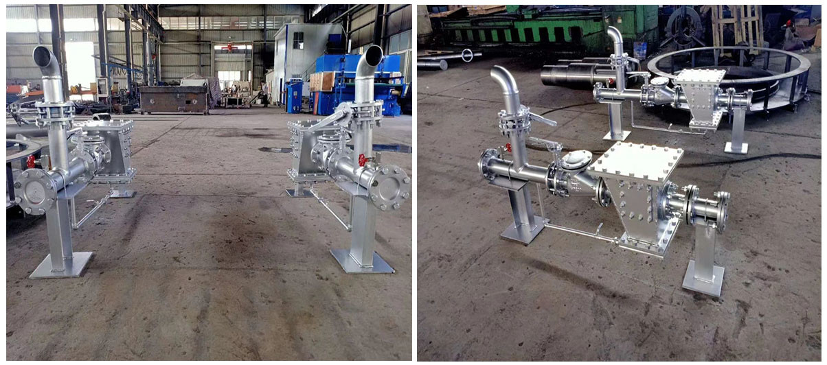Positive Pressure Dilute Phase Pneumatic Jet Pump 1 - 9t/H Delivery Capacity