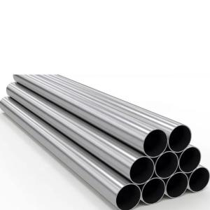Quality HL Finish Stainless Steel Round Pipe Aisi 304 316L 321 Round Tube For Decoration wholesale