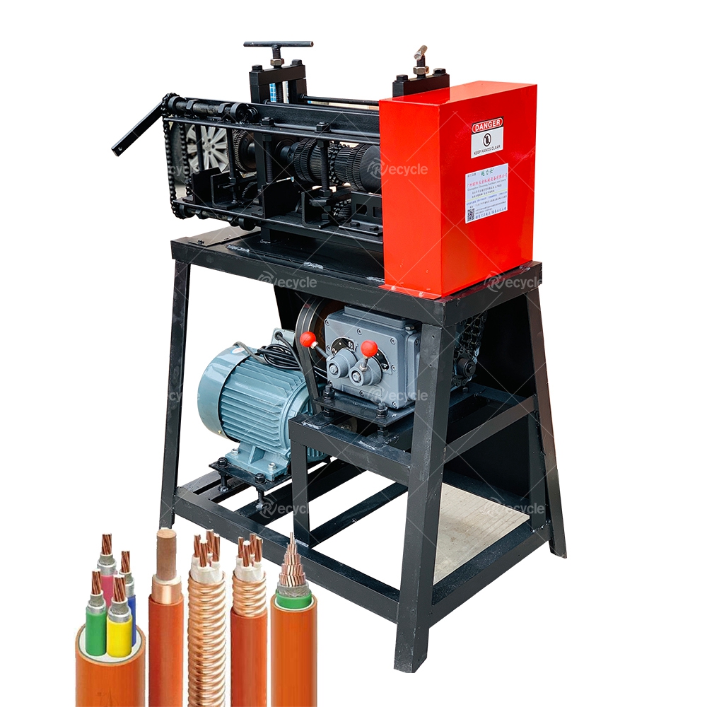 220V 380V Scrap Copper Wire Stripping Machine 0kg/H - 1500kg/H