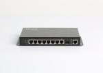 1550nm 8GE 2 1000M SFP Managed Poe Switch Web SNMP Management
