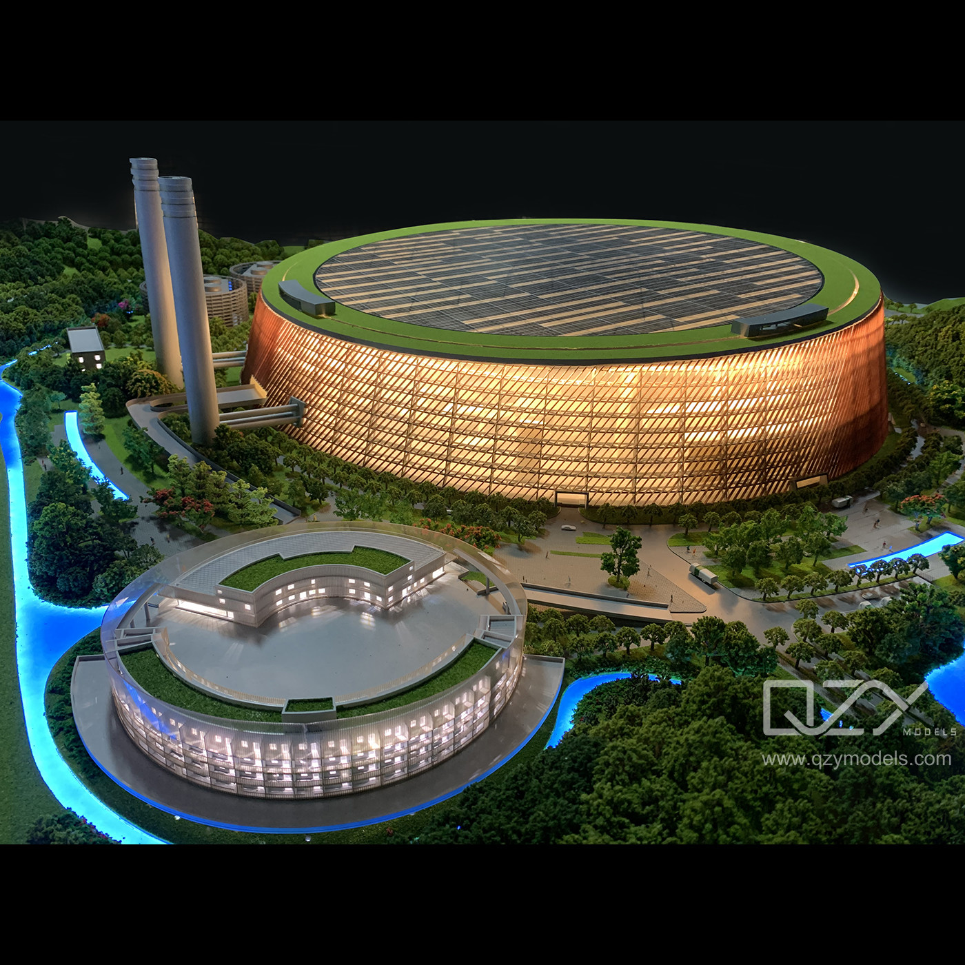 Tower Model - Shenzhen Energy Group-1/200 Longgang Model