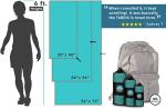 20% Polyamide Lightweight Camping Towel