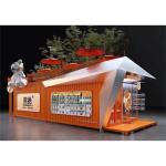 Courtyard Prefab Detachable Coffee Shop Restaurant Luxury Bar Led Flat Pack