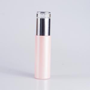 Quality Pink Painting 100ml 3.4oz Glass Cosmetic Pump Bottle for Skin Care Lotion wholesale