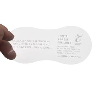 Quality Round Printed Barcode Labels Biodegradable Food Packaging Label Roll wholesale