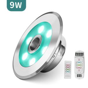 Quality RGB 300LM DC24V VDE LED Fountain Lights 9W SS316L Underwater Fountain Light wholesale