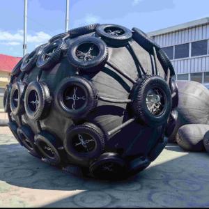 Quality 4.8x12m 50kpa / 80kpa Pneumatic Fenders For Ships wholesale