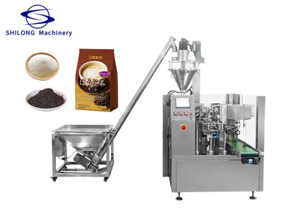 Penumatic Doypack Premade Bag Packaging Machine 2.3KW Stand Up Pouch Filling