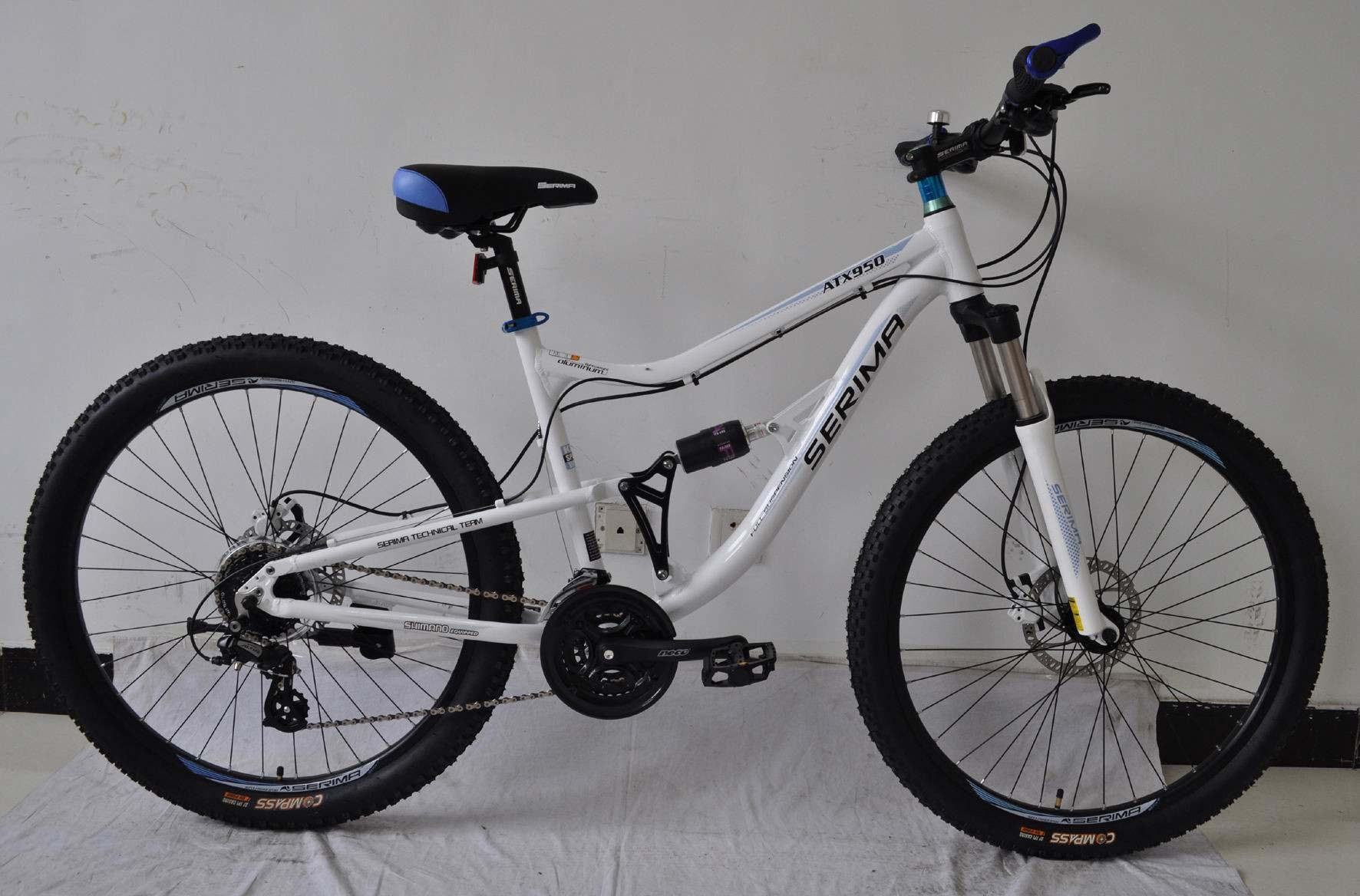 Made in China wholesale 26 inch steel 18/21 speed dual suspension mountain bike MTB bicycle/bicicle