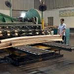 Africa Natural Koto Wood Veneer Quarter Cut Straight Grain Good Quality For