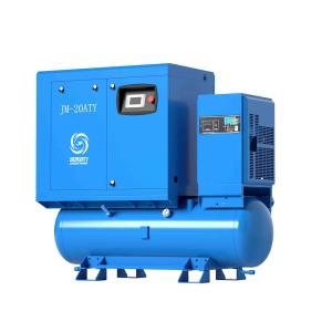 Quality Industrial Combined Screw Compressor Air / Water Cooling Customized wholesale
