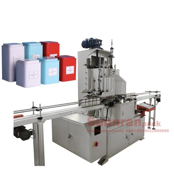 Cheap Square Tin Box Making Machine , Automatic Tin Seaming Machine Sunnran for sale