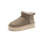 Thick Sole Height Increasing Snow Boots Women'S Winter Plus Velvet Thick