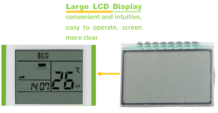 Digit Transmissive Lcd Display , White Digit Custom Lcd Screen Module
