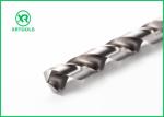 Left Hand Flute HSS Drill Bits For Metal White Finished Straight Shank DIN 338