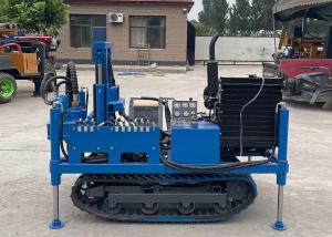 Quality Crawler Mounted Water Well Drilling Rig For 200mm Diameter Diesel Power wholesale
