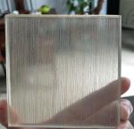Fashion Design / Decorative Laminated Wired Glass in Patterned / Ground-Polished