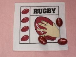 Quality Rugby Shaped Compressed Towel as YT-613 wholesale