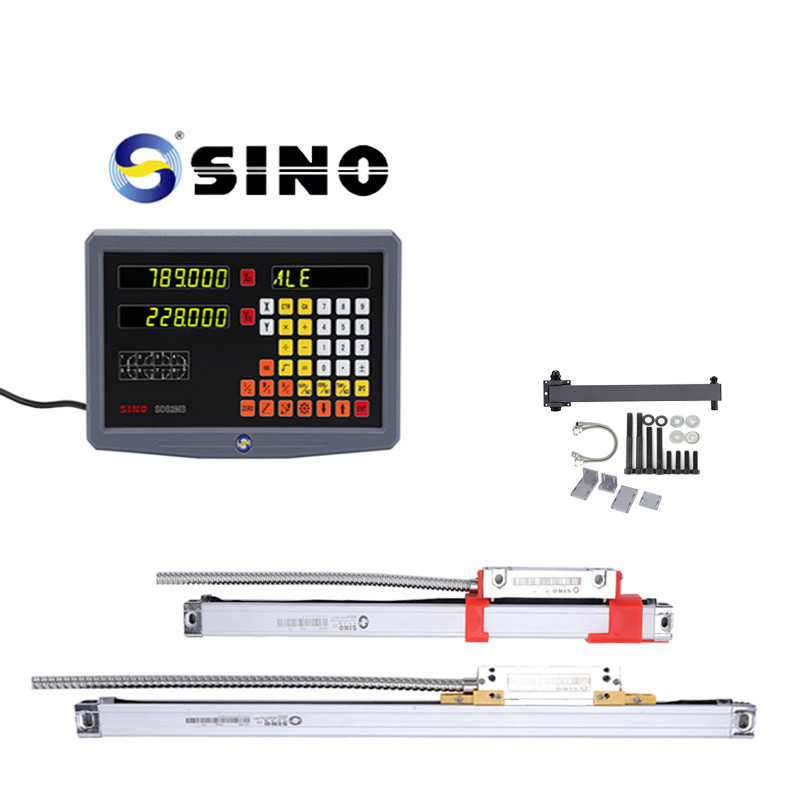 SINO SDS2MS 2 Axis Digital Readout With LED Screen For Lathe , Multifunctional DRO Measuring Systems