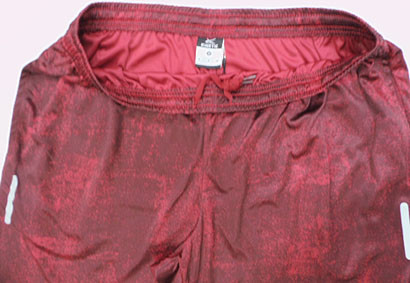 Chenille Embroidery Mens Short Jogger 140gsm Knitting Fabric