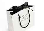 Folding Luxury Custom Printed Paper Bags 157g Art Paper Material High Toughness