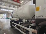 Vacuum Pump Sewage Suction Truck Septic Tank Cleaning 16CBM LHD 290HP