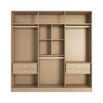 High stability and functionality, large storage space apartment furniture wooden