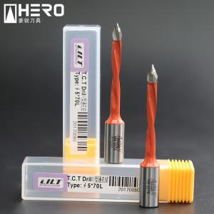 Quality Wide Lands Cutting Drill Bit Screw Threaded Center Point Fast Chip Removal wholesale
