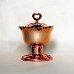 Arab high-grade fine gold goblet cherry Sugar Bowl