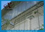 Anti - Destroy Security Perimeter Fencing , Security Mesh Fence For Military