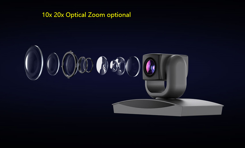 Windows All- In-One 10X Optical hd conference camera For Tele-education,Lecture Capture,Webcasting system