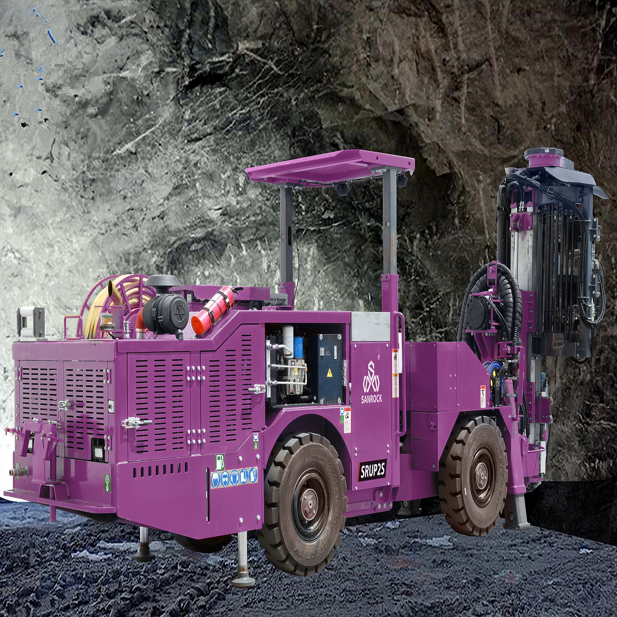 Underground Jumbo Drilling Rig Tunnel Construction Machine Hydraulic Mining Drilling Rig