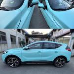 Anti Scratch 3m Vinyl Car Wrap PET Tifany Blue Self Healing Color Change Film