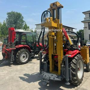 Quality 200m Tractor Mounted Big Power Water Well Drilling Machine Tractor Deep Borehole Drill Rig wholesale