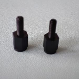 Quality M3X8mm - 9mm M3 Nylon Pillars Black Hex Standoff Spacer PCB Board UL 94 V-2 wholesale