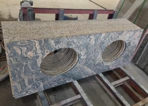 Quality Easy Clean Stain Resistant Granite Vanity Tops / Granite Bathroom Countertops wholesale
