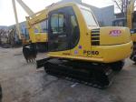 Small Crawler Used Komatsu Excavator PC60 PC70 PC78