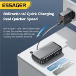 LED Digital Display PD 65W Cell Phone Power Bank 15000mAh Fast Battery Storage