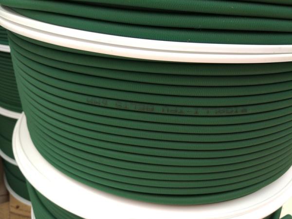 Green Polyurethane Round Belt Low Compression Set For Floor / Roof Tiles