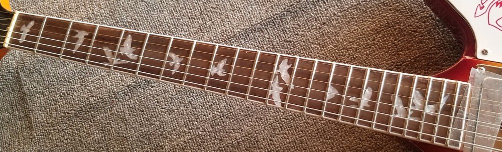 Firehawk factory custom Firebird guitar alien Electric guitars top quality in red color musical instruments