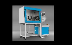 Quality 110V 60Hz Refrigerated Inert Gas Glove Box Chemistry 220mm Port Inert Gas Operation Box for Battery Lab R&amp;D wholesale