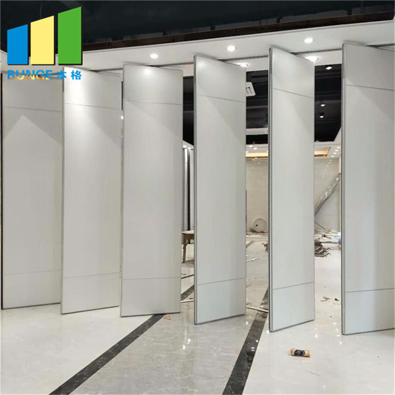 Vinyl Partition Board MDF Melamine Operable Movable Partition Walls Sound Proof