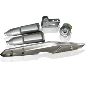 Quality Stamping Custom Machined Metal Parts Plastic Spraying Silver Paint wholesale