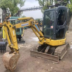 Quality The best mini excavator Komatsu PC20 with cab small digger used machinery excavators mini mini small excavator wholesale