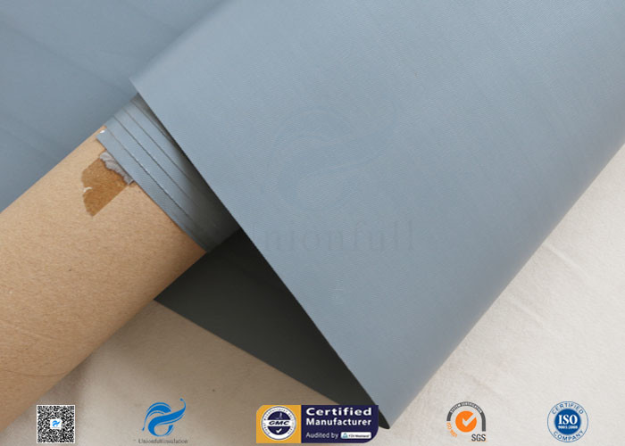 280G 0.25mm PVC Coated Fiberglass Fabric For Flexible Air Duct , FDA approved